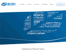 Tablet Screenshot of gush-aqua.com